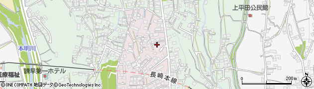長崎県諫早市城見町49-22周辺の地図