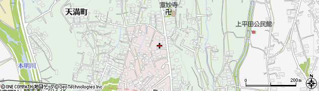 長崎県諫早市城見町50周辺の地図