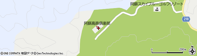 ホテル阿蘇スカイブルー周辺の地図