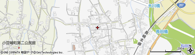 長崎県諫早市西里町周辺の地図