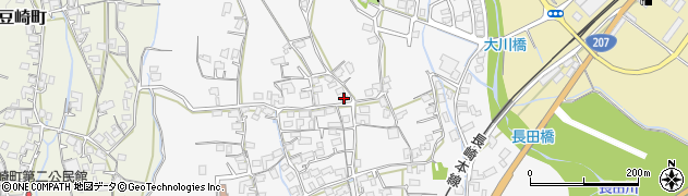 諫早市消防団　第２４分団研修所周辺の地図