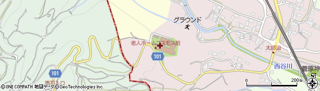 コスモス・ファミリー熊本 通所介護事業所周辺の地図