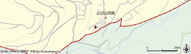 熊本県熊本市北区植木町木留1309周辺の地図