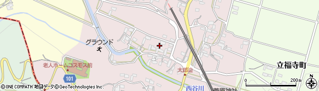 熊本県熊本市北区太郎迫町313周辺の地図