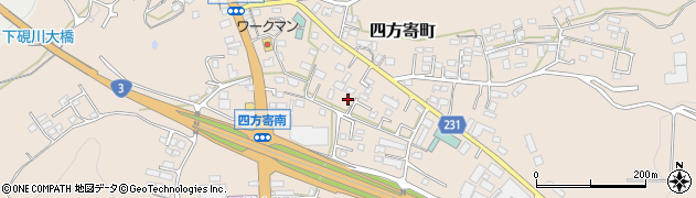 熊本県熊本市北区四方寄町552周辺の地図