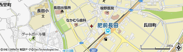 長崎県諫早市長田町2470周辺の地図