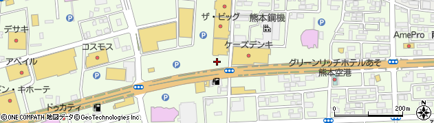 資さんうどん 菊陽店周辺の地図