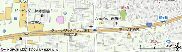株式会社フジチク　菊陽バイパス店周辺の地図