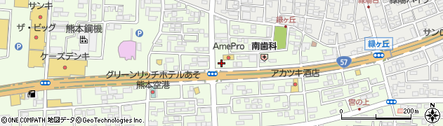 エイブルＮＷ菊陽バイパス店周辺の地図