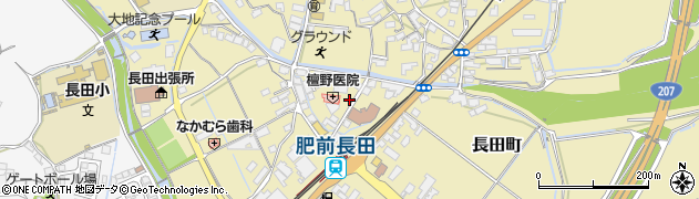 長崎県諫早市長田町2558周辺の地図