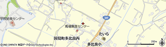長崎県雲仙市国見町多比良（丙）周辺の地図