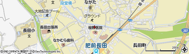 長崎県諫早市長田町2594周辺の地図
