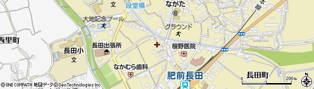 長崎県諫早市長田町2484周辺の地図