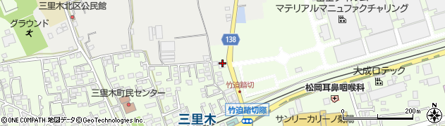熊本銀行菊陽支店 ＡＴＭ周辺の地図