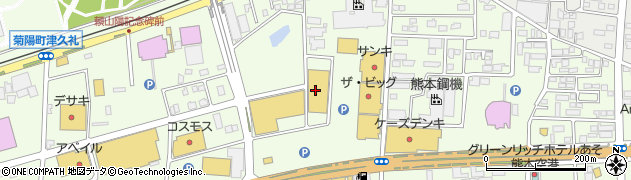 ハンズマン菊陽店周辺の地図