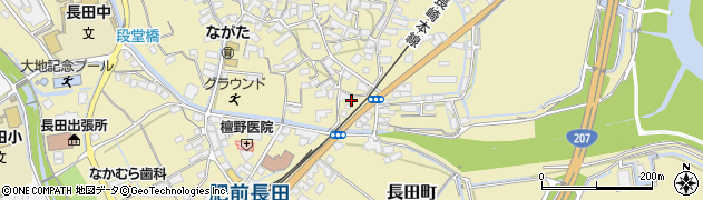 長崎県諫早市長田町56周辺の地図