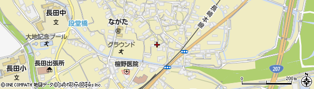 長崎県諫早市長田町63周辺の地図