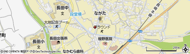 長崎県諫早市長田町2614周辺の地図