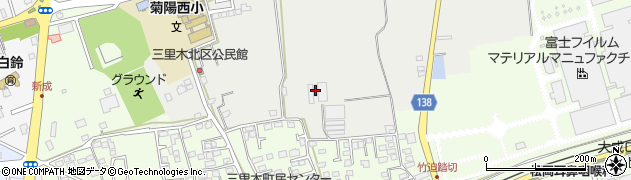 熊本県菊池郡菊陽町原水5635周辺の地図