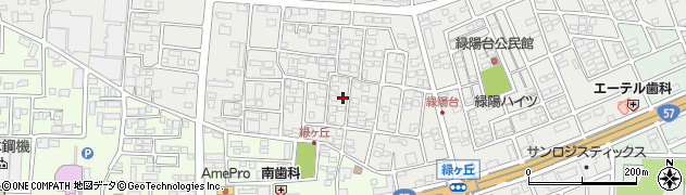 熊本県菊池郡菊陽町原水1194周辺の地図