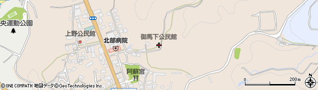 熊本県熊本市北区四方寄町1232周辺の地図