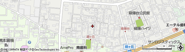 熊本県菊池郡菊陽町原水1195-2周辺の地図