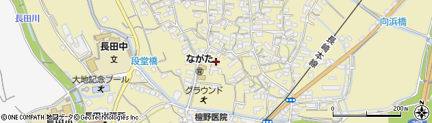 長崎県諫早市長田町16周辺の地図