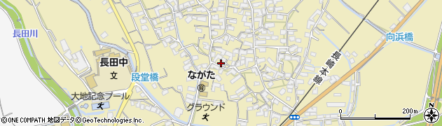 長崎県諫早市長田町88周辺の地図