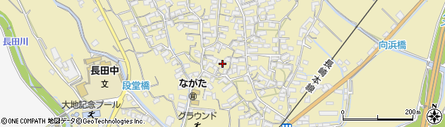 長崎県諫早市長田町99周辺の地図