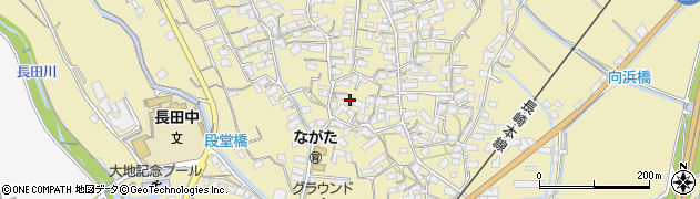 長崎県諫早市長田町94周辺の地図