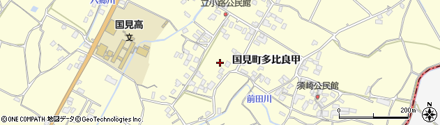 長崎県雲仙市国見町多比良（甲）周辺の地図