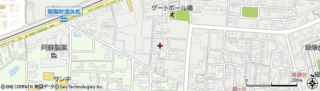 熊本県菊池郡菊陽町原水1339周辺の地図