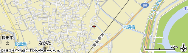 長崎県諫早市長田町1735周辺の地図