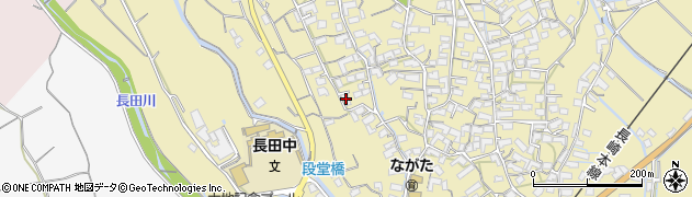 長崎県諫早市長田町3018周辺の地図