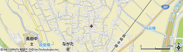 長崎県諫早市長田町154周辺の地図
