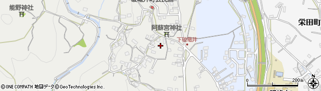 長崎県諫早市破籠井町周辺の地図
