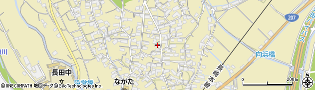 長崎県諫早市長田町117周辺の地図