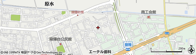 熊本県菊池郡菊陽町原水1147周辺の地図