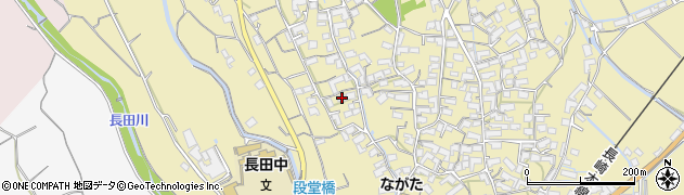 長崎県諫早市長田町3013周辺の地図