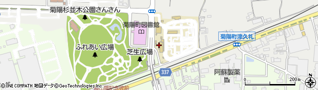 熊本県菊池郡菊陽町原水1437周辺の地図