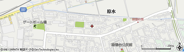 熊本県菊池郡菊陽町原水1133-12周辺の地図