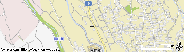 長崎県諫早市長田町2878周辺の地図