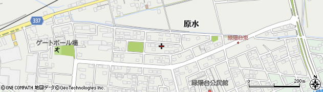 熊本県菊池郡菊陽町原水1133-7周辺の地図