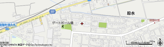 熊本県菊池郡菊陽町原水1328周辺の地図
