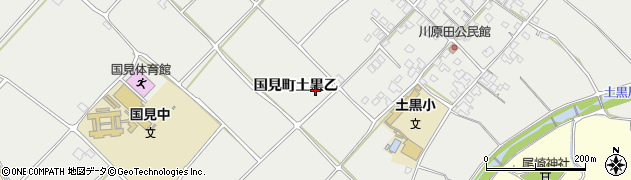 長崎県雲仙市国見町土黒（乙）周辺の地図