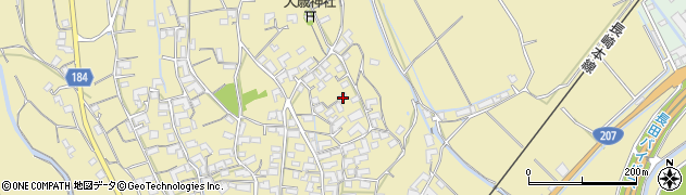 長崎県諫早市長田町265周辺の地図