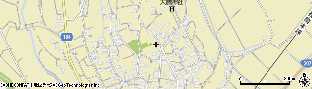 長崎県諫早市長田町3178周辺の地図