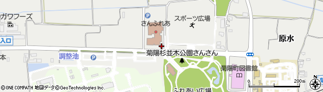 熊本県菊池郡菊陽町原水5360周辺の地図