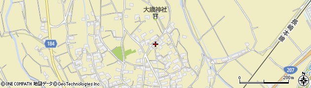 長崎県諫早市長田町293周辺の地図