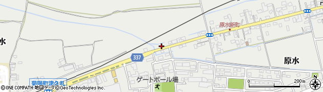 熊本県菊池郡菊陽町原水1662周辺の地図